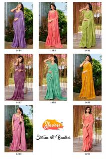 Stavan stavan ki bandhni online saree wholesale
